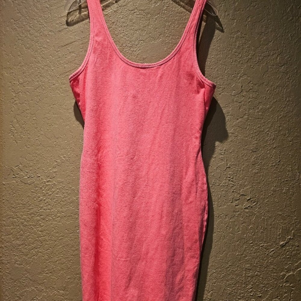 Victoria Secrets Neon Orange Bodycon Dress